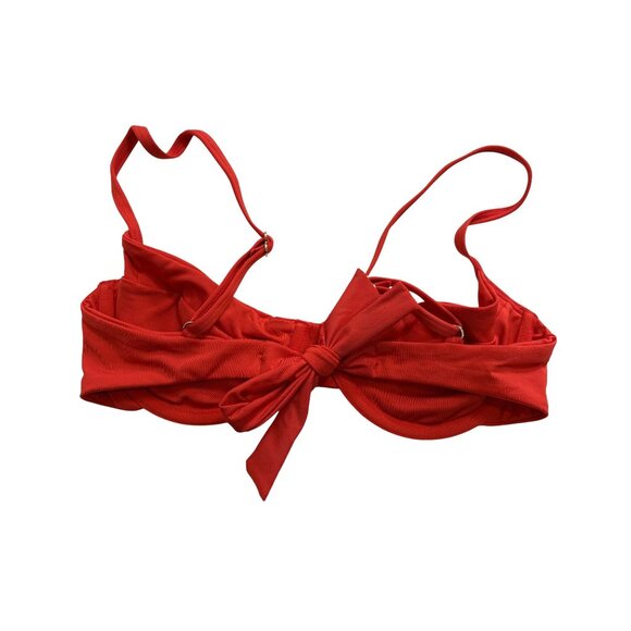 Monday Swimwear Maui Top in Chili Pepper - Picture 4 of 4